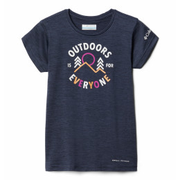 T-shirt enfant Columbia Mission Peak Short Sleeve Graphic Shirt vert Nocturnal Heather All Together 2