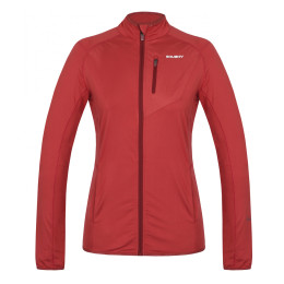 Sweat-shirt femme Husky Tarp Zip L 2021 bordeau