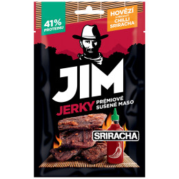 Viande séchée Jim Jerky Jerky hov.chilli Sriracha23g