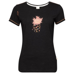 T-shirt femme Chillaz Gandia Girls Talk Chalk noir black