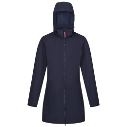 Manteau femme Regatta Carisbrooke bleu foncé Navy(Flamingo Pink)