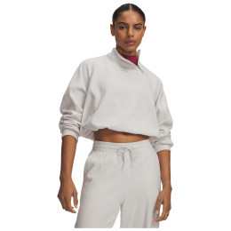 Sweat-shirt femme Under Armour UA Performance Fleece QZ blanc