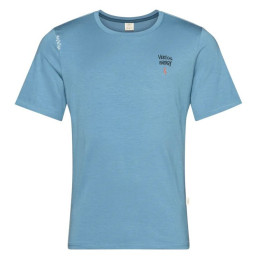 T-shirt homme Chillaz Bozen Vertical Energy bleu clair Light Blue