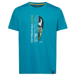 T-shirt homme La Sportiva Solution T-Shirt M bleue Tropic Blue