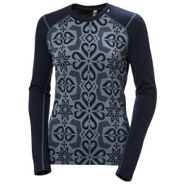 T-shirt fonctionnel femme Helly Hansen W Lifa Merino Midw Gra Crew