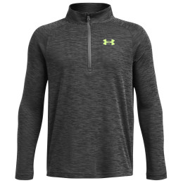T-shirt fonctionnel enfant Under Armour Tech Textured 1/2 Zip Gray gris Gray