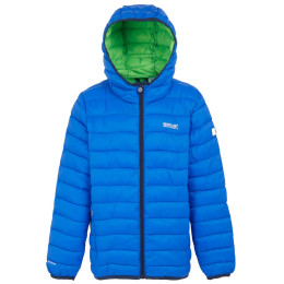 Veste d'hiver enfants Regatta Junior Hooded Marizion Aviator Blue bleu Aviator Blue Wild Lime