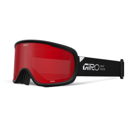 Masques ski Giro Roam Black Stacked-Amber Scarlet/Yellow (2skla) noir Black Stacked-Amber Scarlet/Yellow