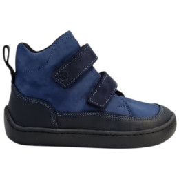 Chaussures barefoot pour enfant beBare 3514SA Denim bleu DENIM