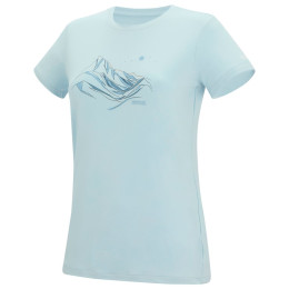 T-shirt femme Regatta Womens Fingal Stretch bleu clair Skyway