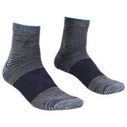 Chaussettes Ortovox Alpinist Quarter Socks gris / bleu GrayBlend