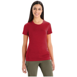 T-shirt femme Icebreaker Tech Lite II SS Tee bordeau cherry