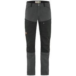Pantalon homme Fjällräven Abisko Midsummer Zip Off Trousers M girs Dark Grey-Black