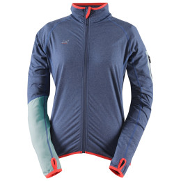 Sweat-shirt femme 2117 of Sweden Gran Eco bleue BlueBlueberry