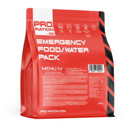 Repas Adventure Menu Emergency food/water pack, Menu IV rouge red