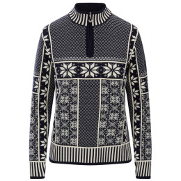 Pull femme Dale of Norway Vardåsen Fem Sweater bleu foncé/blanc Marine Offwhite