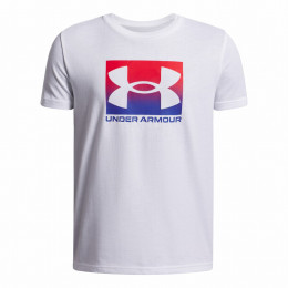 T-shirt enfant Under Armour B BOXED SPORTS UPDATE SS blanc White