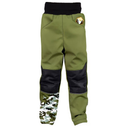 Pantalon softshell enfant WAMU Khaki kaki KHAKI