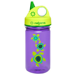 Bouteille enfant Nalgene Grip-n-Gulp jaune / violet Purple w/Sea Turtles