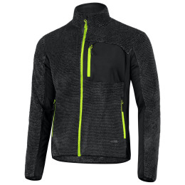 Sweat-shirt homme Etape Warmer gris foncé antracit/žlutá fluo