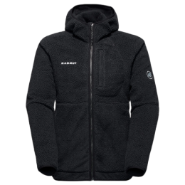Sweat-shirt homme Mammut Falera Pro ML Hooded Jacket Men noir black 0001