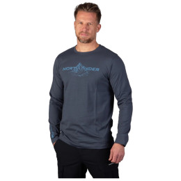 T-shirt homme Northfinder Celetin bleu foncé bluenights