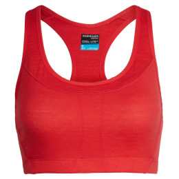 Soutien-gorge Icebreaker Wmns Meld Zone Sport Bra rouge Ember