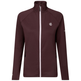 Veste polaire fonctionnelle femme Dare 2b Lowline Full Zip Core Stretch bordeau Huckleberry