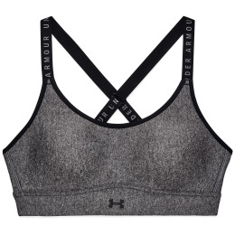 Soutien-gorge sport Under Armour Infinity Mid Hthr Cover girs Charcoal Light Heather / Black / Black