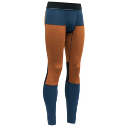 Pantalon sous-vêtements homme Devold Tuvegga Merino Longs bleue / rouge Ink