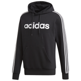 Sweat-shirt homme Adidas E 3S PO FL vert Black/White