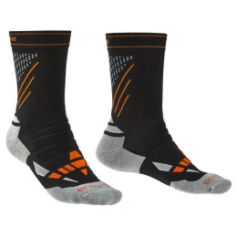 Chaussettes Bridgedale Ski Nordic Race noir black/stone/850
