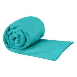 Serviette Sea to Summit Pocket Towel M bleu clair Baltic