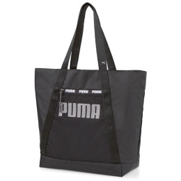 Sac bandoulière Puma Core Base Large Shopper vert Puma Black