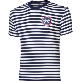 T-shirt homme Progress Hron bleu / blanc