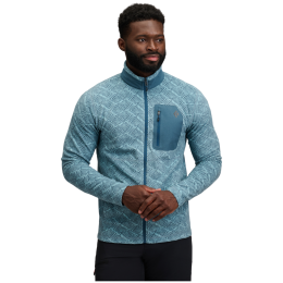 Sweat-shirt homme Black Diamond Rift HZ Fleece Jacket