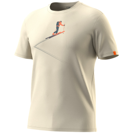 T-shirt homme Dynafit Graphic Co T-Shirt M beige 7962 - overcast/TRAILBREAKER