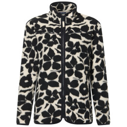 Sweat-shirt femme Regatta Womens Frankie Borg Full Zip noir/ beige MonoShadFlor