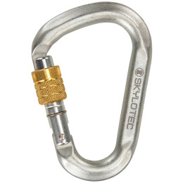 Mousqueton Skylotec Snappy Steel SG (screw gate) argenté silver