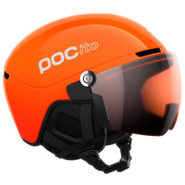Casque de ski enfant POC POCito Obex Visor orange Fluorescent Orange/Clarity POCito/Partly Sunny/Light Orange