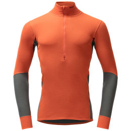 T-shirt fonctionnel homme Devold Wool Mesh 190 Zip Neck Man