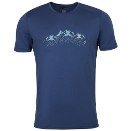 T-shirt homme Direct Alpine Furry bleue / noir navy (Alps)