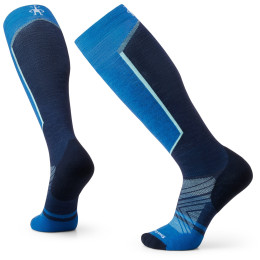 Chaussettes de ski Smartwool Ski Targeted Cushion Otc bleue Laguna Blue