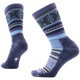 Chaussettes Smartwool Everyday Cozy Fair Isle Sweater Crew Soc bleu