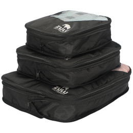 Organisateur de voyage Zulu Compression Cube Set vert black