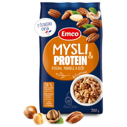 Muesli Emco Protein Muesli Pêcan/Amande/Cajou 500g