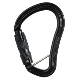 Mousqueton Singing Rock Hector Triple BC noir black