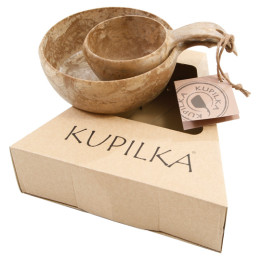 Bol et assiette Kupilka Kuksa 55 + 21 Set brun Brown