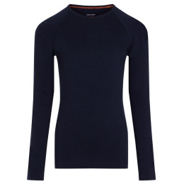 T-shirt fonctionnel enfant Icebreaker K 200 Oasis LS Crewe Midnight Navy bleu foncé Midnight Navy