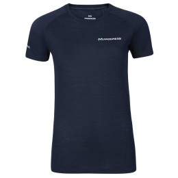 T-shirt fonctionnel femme Progress MA NKRZ 125 noir / bleu černo-modrá
